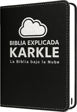 Biblia Explicada Karkle - Negra