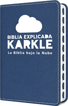 Biblia Explicada Karkle - Azul